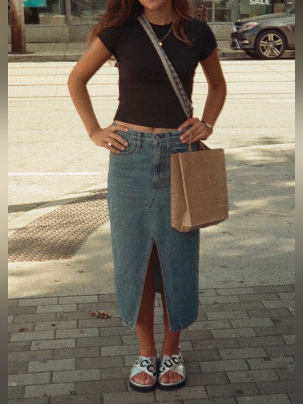 Abercrombie & Fitch denim Skirt
